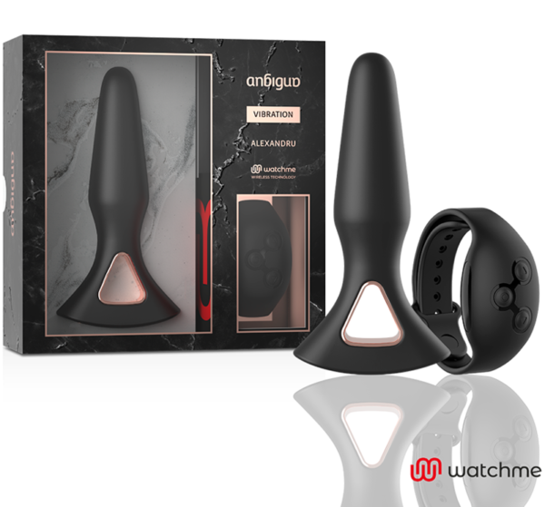 Anbiguo - Watchme Control Remoto Vibrador Plug Anal Alexandru - Imagen 2