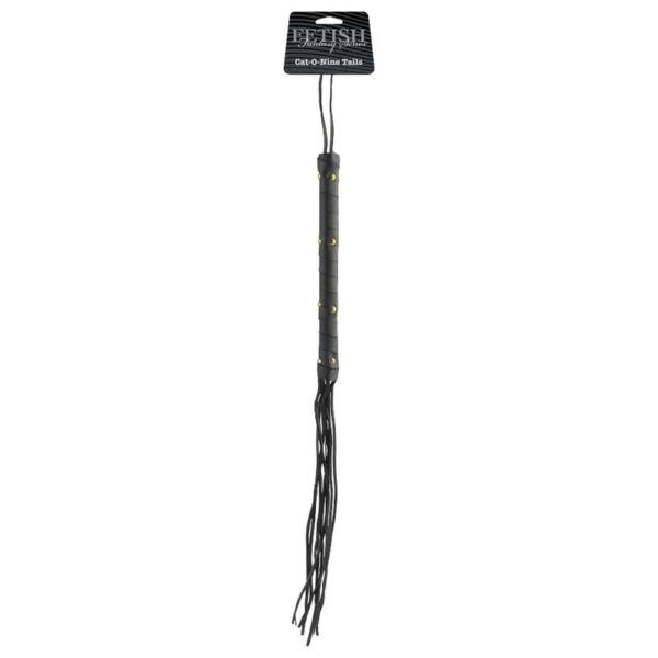 Fetish Fantasy Limited Edition -  Latigo Azotador Piel Negro. - Imagen 2
