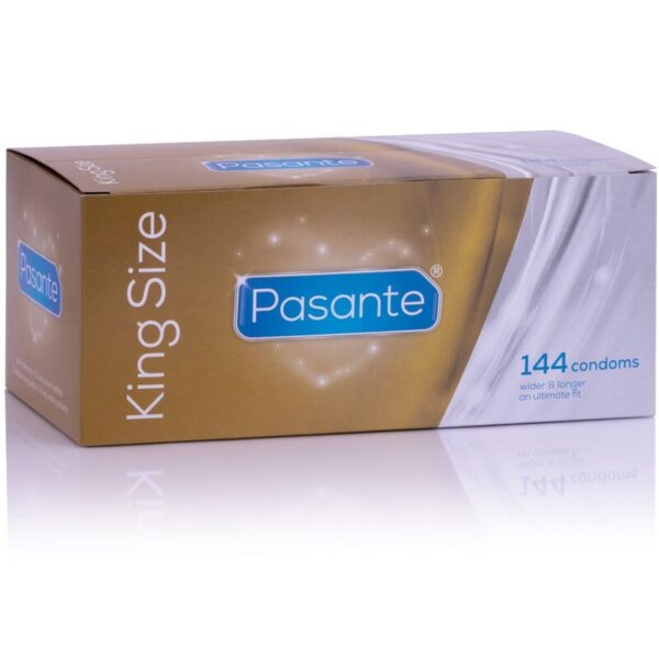 Pasante - Preservativos King Ms Largos Y Anchos Caja 144 Unidades - Imagen 2