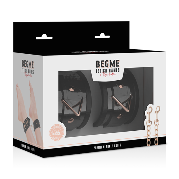 Begme - Black Edition Esposas Para Tobillos Con Forro De Neopreno - Imagen 9