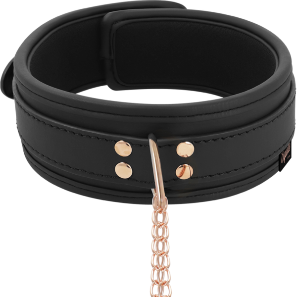 Coquette Chic Desire - Fantasy Collar Con Pinzas Pezones Con Forro De Neopreno - Imagen 4