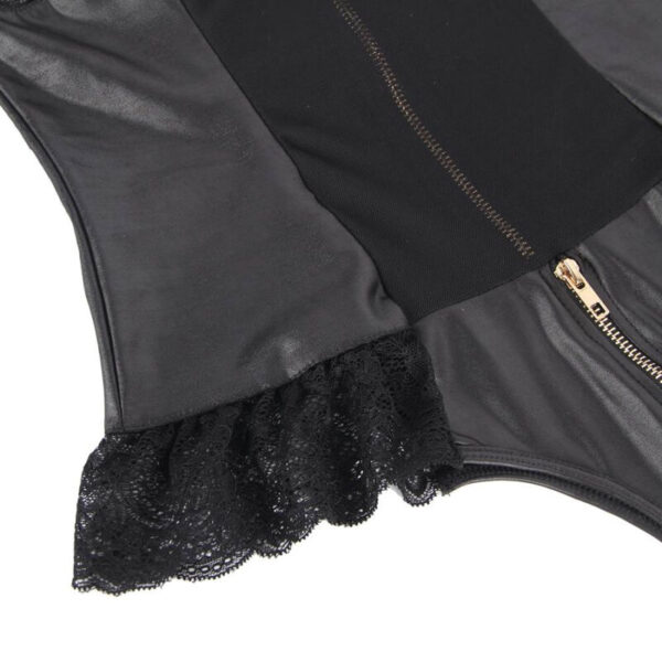 Queen Lingerie - Teddy Con Cremallera S/M - Imagen 4