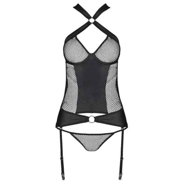 Passion - Amanda Corset Cuero Ecologico L/Xl - Imagen 4
