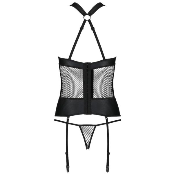 Passion - Amanda Corset Cuero Ecologico L/Xl - Imagen 5