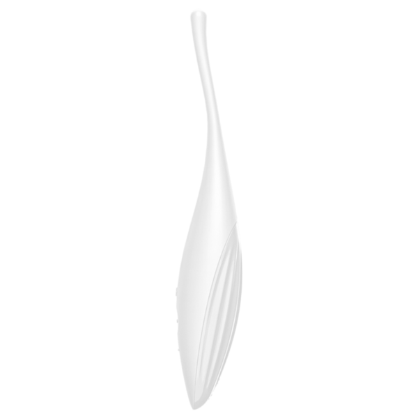 Satisfyer - Twirling Joy Estimulador Clitoris Blanco - Imagen 2