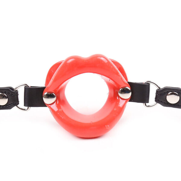Ohmama Fetish - Mordaza Labios Rojos Con Correa - Imagen 7
