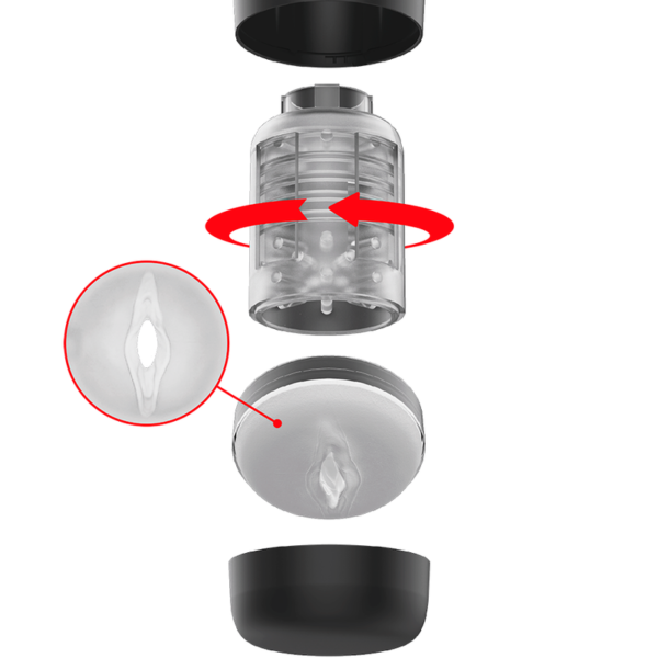 Descubre el Tornado Masturbador 360 Rotate Tech de Jamyjob: Sensaciones extremas garantizadas - Imagen 8