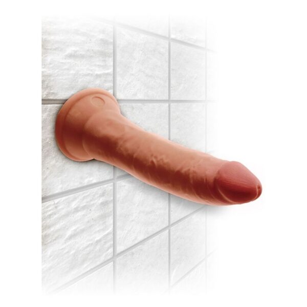 King Cock - Plus Dildo 3D Triple Densidad 18 Cm - Imagen 6