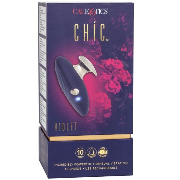 Calexotics - Chic Violet Estimulador 10 Speeds - Imagen 8