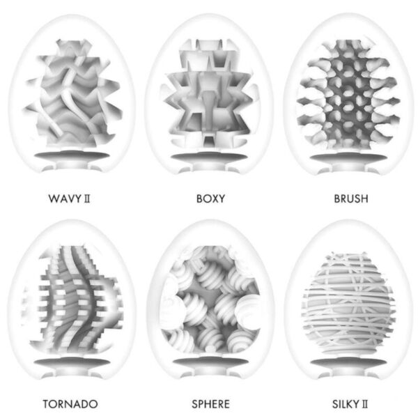 Tenga - Easy Beat Huevo Masturbador Pack 6 Uds - Imagen 3