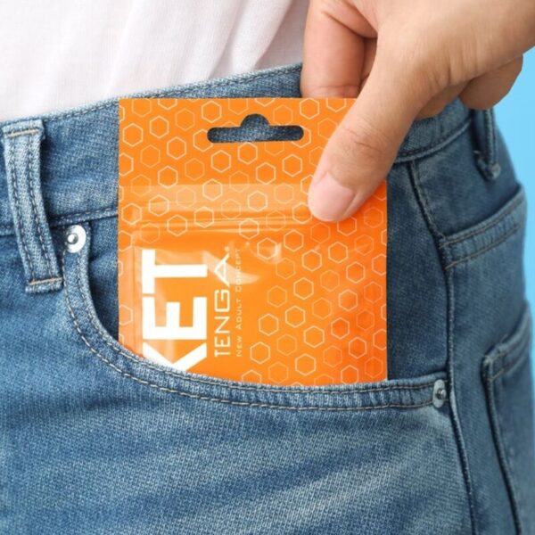 Tenga - Hexa Brick Masturbador Pocket - Imagen 4