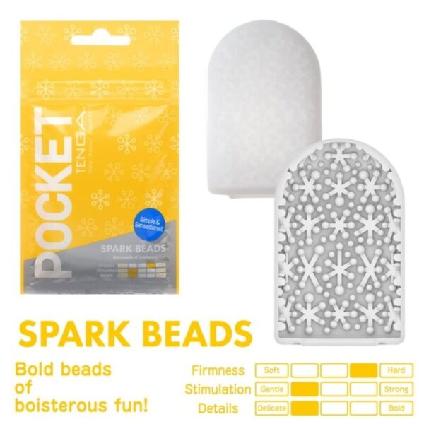 Tenga - Spark Beards Masturbador Pocket