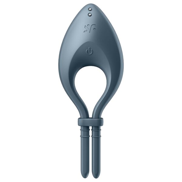 Satisfyer - Bullseye Anillo Vibrador App Gris - Imagen 2