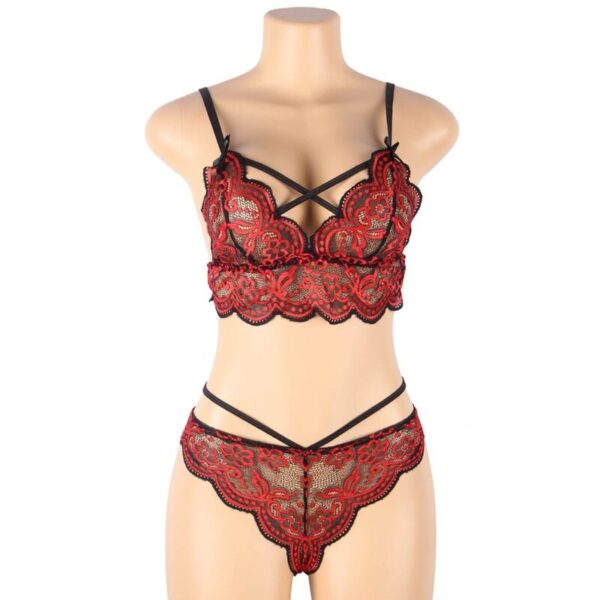 Subblime - Set Dos Piezas Top Y Panties Encaje S/M - Imagen 8
