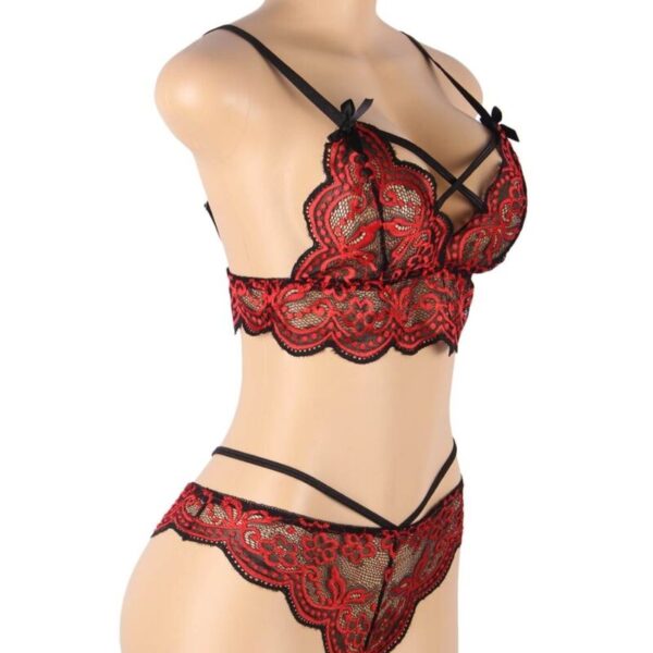 Subblime - Set Dos Piezas Top Y Panties Encaje S/M - Imagen 9