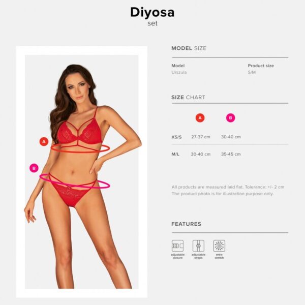Obsessive - Diyosa Set Dos Piezas Xs/S - Imagen 7