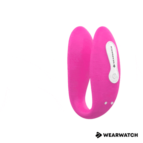 Wearwatch - Vibrador Dual Technology Watchme Fucsia / Níveo