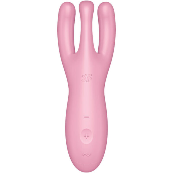 Satisfyer - Threesome 4 Vibrador App Rosa - Imagen 2