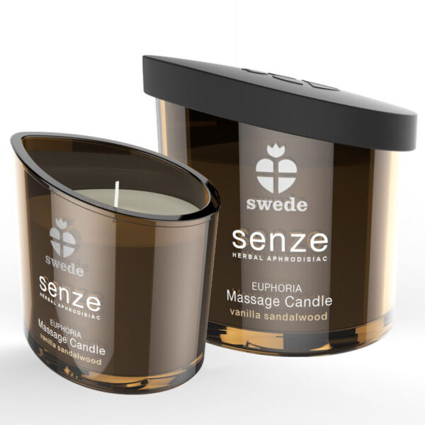 Swede - Senze Euforia Vela Masaje - Vainilla, Sándalo
