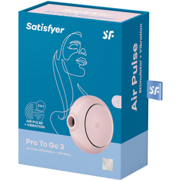 Satisfyer Pro To Go – Vibrador Compacto Rosa - Imagen 5
