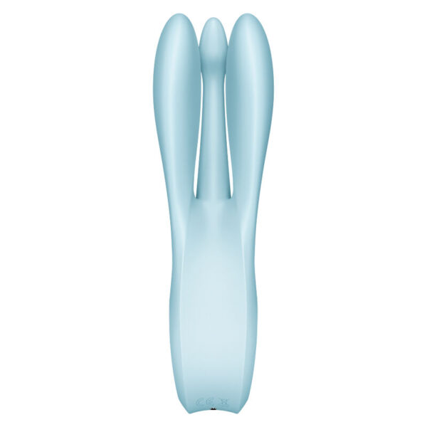 Satisfyer - Threesome 1 Vibrador Azul - Imagen 2