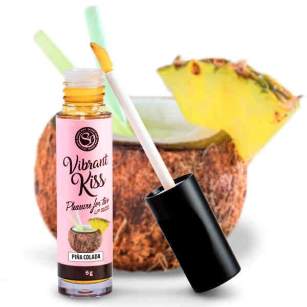 Secretplay - Lip Gloss Vibrant Kiss - Piña Colada - Imagen 2