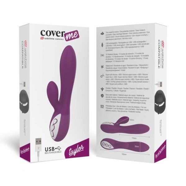 Coverme - Taylor Vibrador Compatible Con Watchme Wireless Technology - Imagen 7