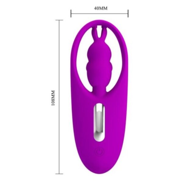 Pretty Love - Wild Rabbit Estimulador Para Braguita Con Control Remoto Lila - Imagen 5