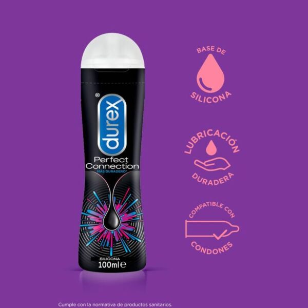 Durex - Perfect Connection Lubricante 100 Ml - Imagen 2