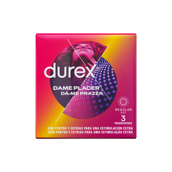 Durex - Dame Placer 3 Unidades - Imagen 2