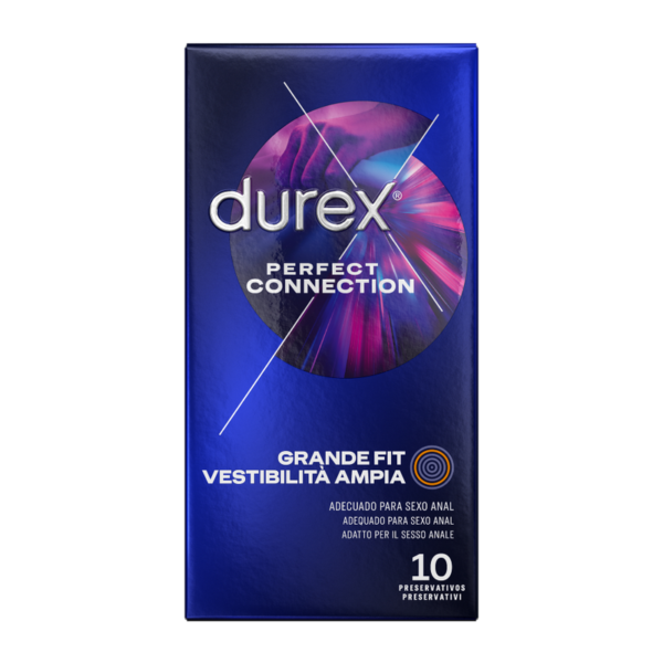 Durex - Perfect Connection Extra Lubricacion Silicona 10 Unidades - Imagen 2