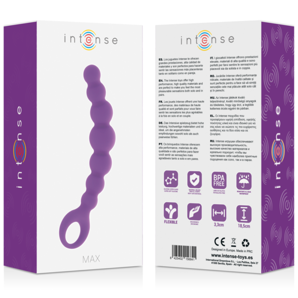 Intense - Anal Beads Max Lila - Imagen 5