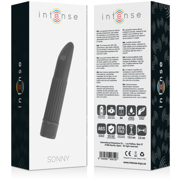 Intense - Sonny Vibrador Negro - Imagen 4
