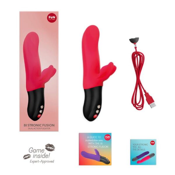 Fun Factory - Bi Stronic Fusion Rojo India - Imagen 8