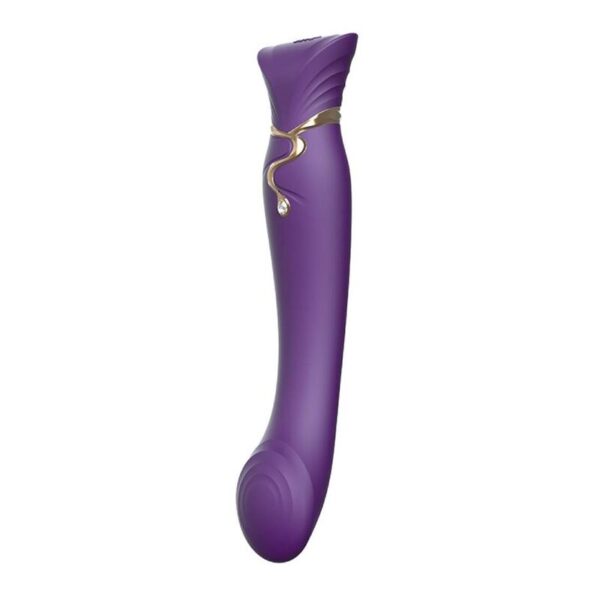 Zalo - Queen Set Pulse Wave Clit Stim Morado - Imagen 3