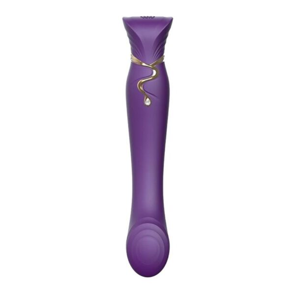 Zalo - Queen Set Pulse Wave Clit Stim Morado - Imagen 2