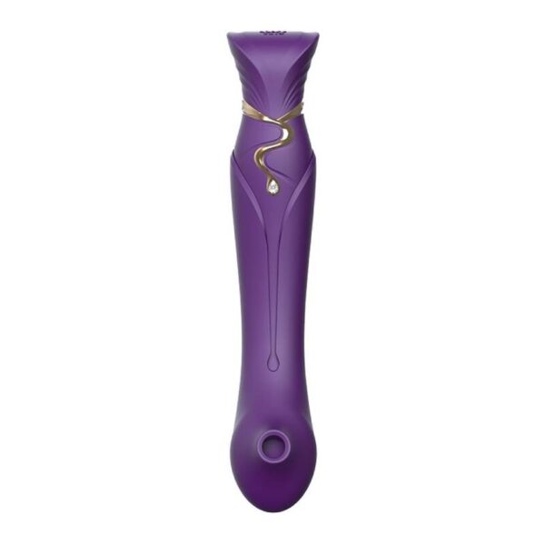 Zalo - Queen Set Pulse Wave Clit Stim Morado - Imagen 5