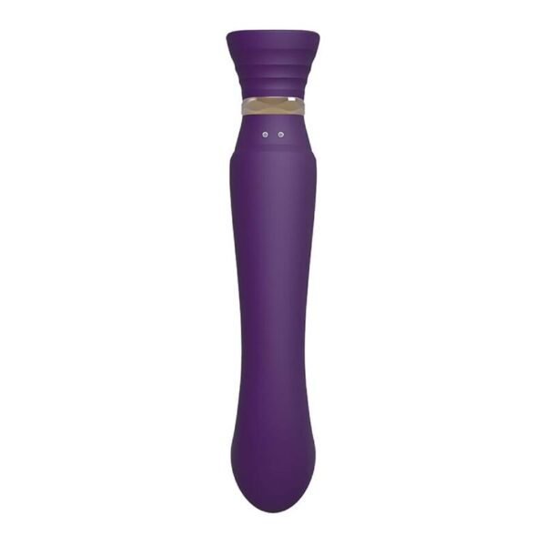 Zalo - Queen Set Pulse Wave Clit Stim Morado - Imagen 9