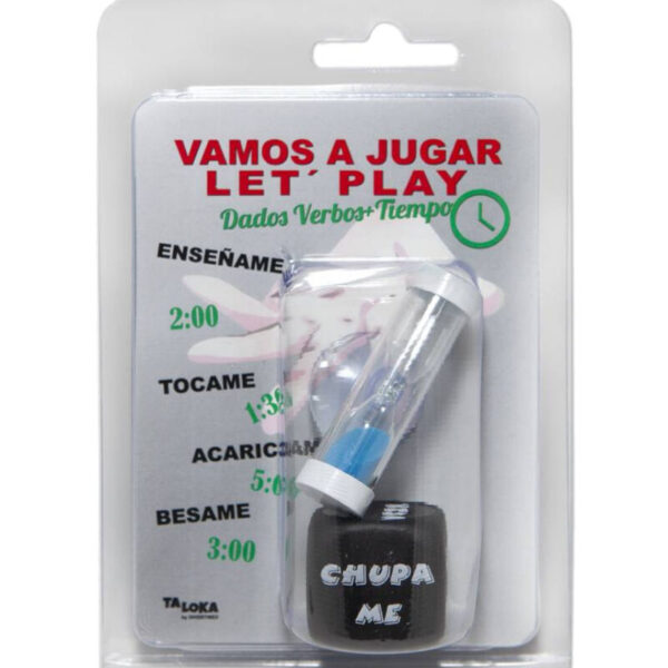 Taloka - Dado C/ Verbos +Reloj De Arena Vamos A Jugar