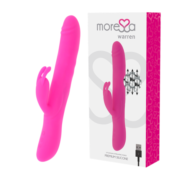 Moressa - Warren Impulsor Oscilante Y Potente Vibracion Premium Silicona Recargable