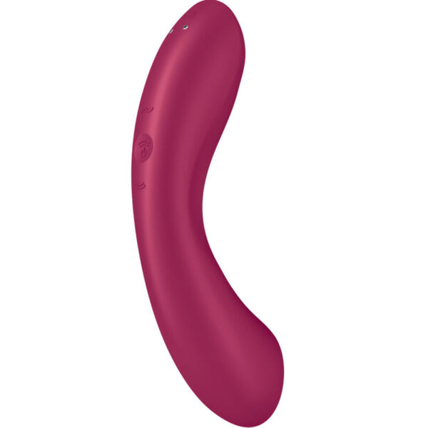 Satisfyer Curve Trinity 1 Air Pulse Vibration Rojo - Imagen 5