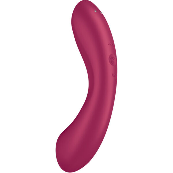 Satisfyer Curve Trinity 1 Air Pulse Vibration Rojo - Imagen 8