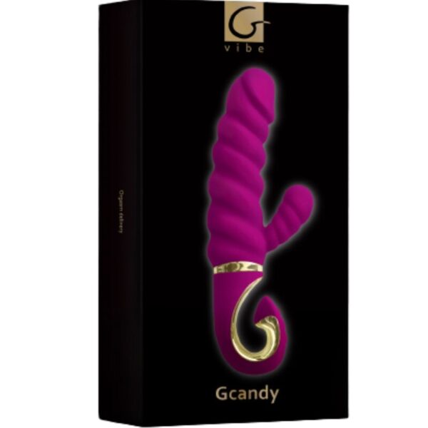 G-Vibe - Fun Toys Vibrador Rabbit Gcandy Sweet Raspberry - Imagen 4