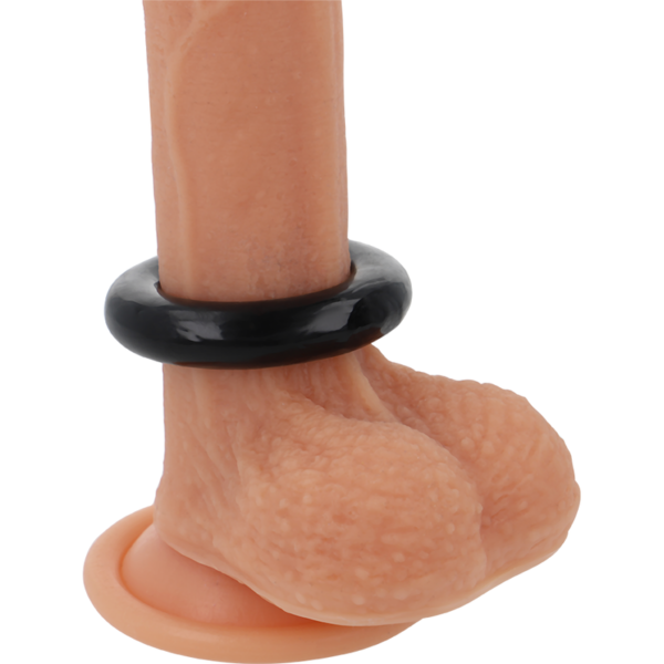 Powering - Super Flexible Y Resistente Anillo Pene  4.8Cm Pr05 Negro - Imagen 12