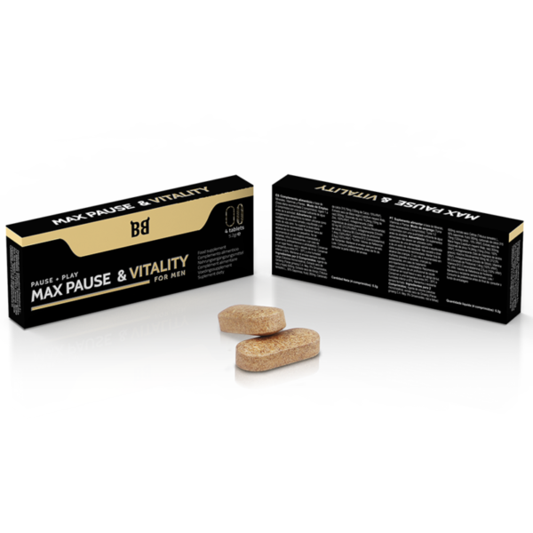 Black Bull - Max Pause & Vitality Retardante Para Hombre 4 Cápsulas - Imagen 2