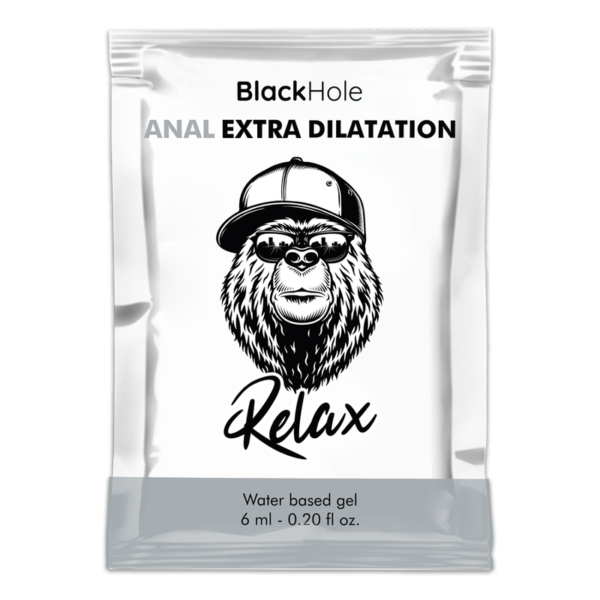 Black Hole - Gel Base Agua Dilatacion Anal 6 Ml Monodosis