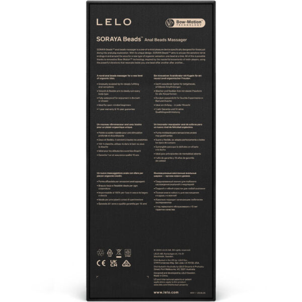 Lelo - Soraya Beads Masajeador Anal Violeta - Imagen 5