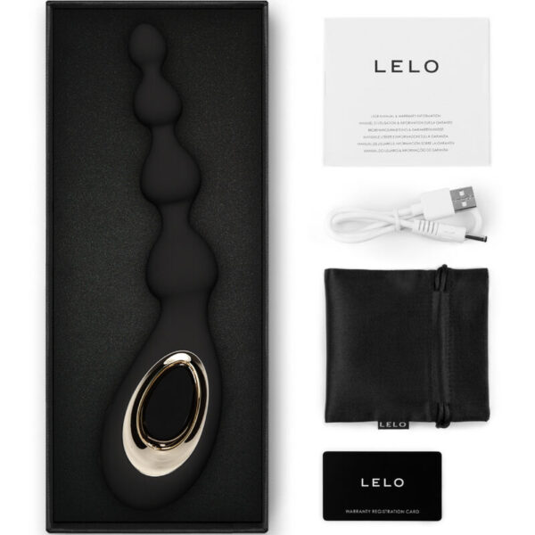 Lelo - Soraya Beads Masajeador Anal Negro - Imagen 2