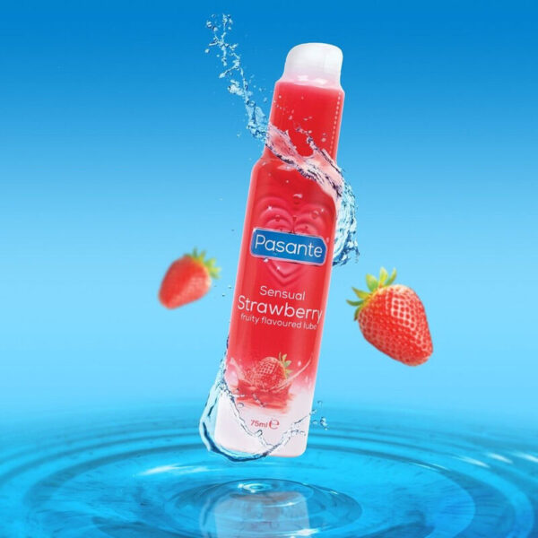🍓 Pasante - Gel Lubricante con Sabor a Fresa 75 ml | La Polvoteca - Imagen 2