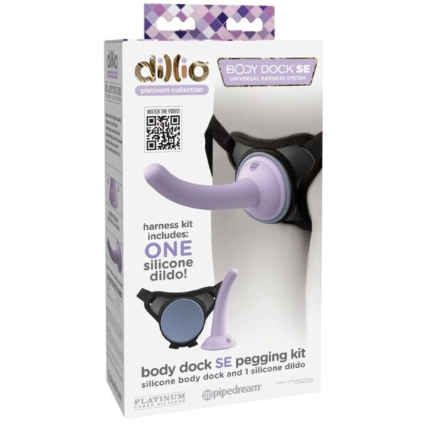 Dillio - Arnes Body Dock Violeta - Imagen 6
